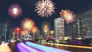 圣诞节冬天背景风景