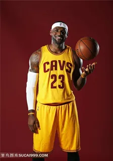 单手拿球的詹姆斯