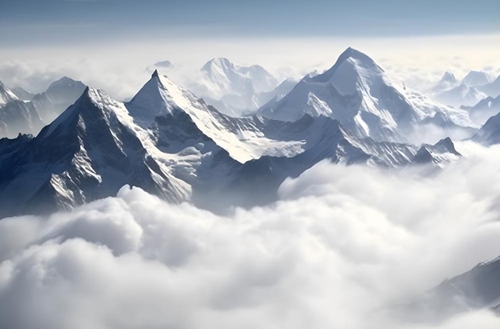 雪山风景摄影背景(3600x2370)