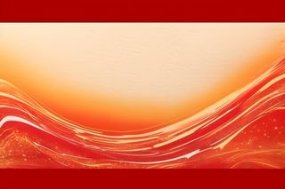 红色丝绸飘带背景