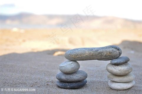 高清图片鹅卵石特写