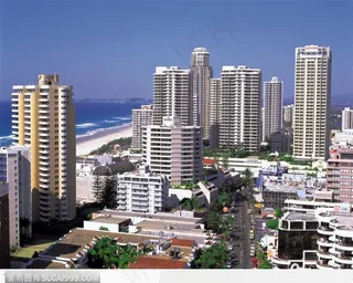 城市 繁华都市 大厦 建筑