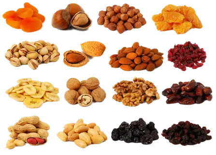 多种坚果 素材坚果 碧根果