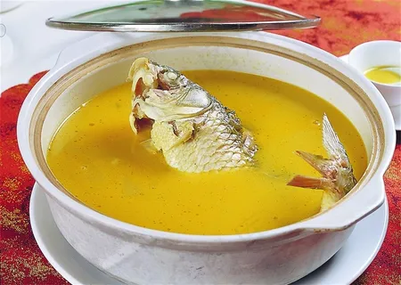浓汤锅仔鱼美食素材 浓汤锅仔鱼美食素材