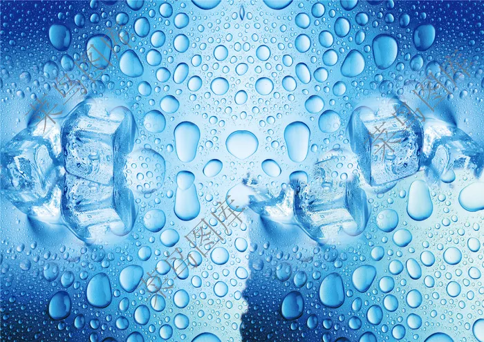 冰水背景高清psd模版下载