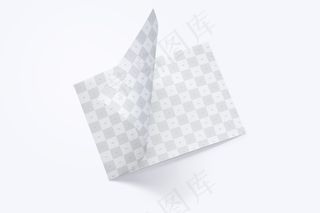 折页 样机  三折页 智能贴图 折页样机 三折页模板 三折页样机 