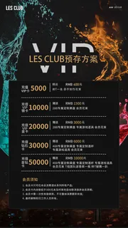 酒吧海报设计模板素材