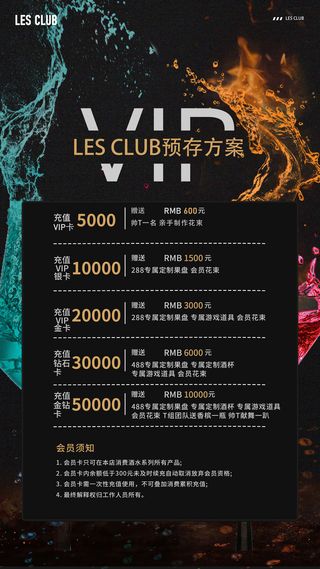 酒吧海报设计模板素材