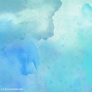 蓝色水墨水彩背景图片