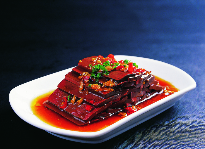 LCSC1264辣子蒜鸭血