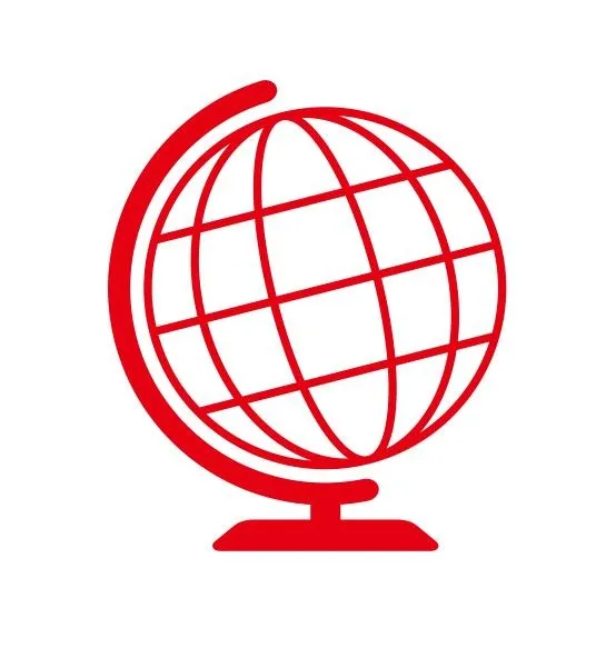 矢量地球仪cdr矢量模版下载