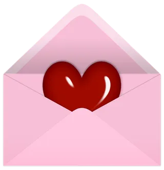 信件爱心情人节