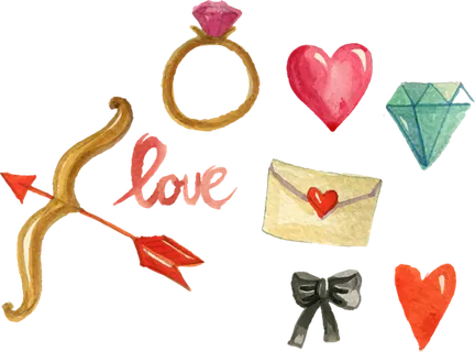 情人节装扮素材