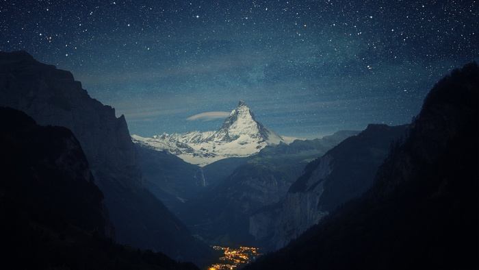 唯美高清山林风景