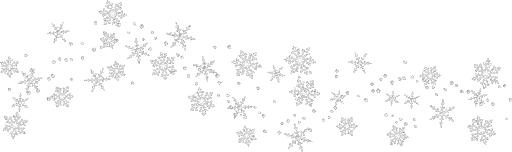 飘落的雪花 PNG免抠(512x152)