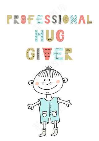  儿童卡通插画底纹背景装饰图案彩色矢量素材