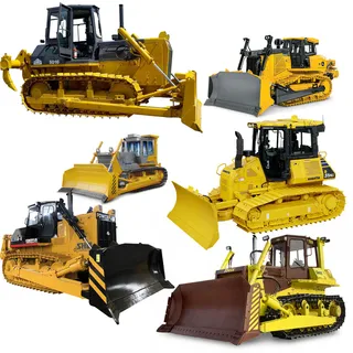 免抠黄色推土机铲机图片 免抠黄色推土机铲机图片