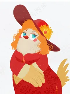 优美高雅的鸡 优美高雅的鸡
