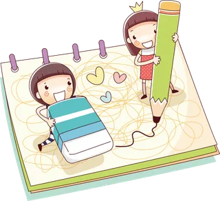 卡通 素材 人物 动画 插图 