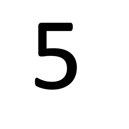 5 号 PNG免抠(1500x1500)