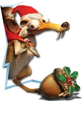 冰河世纪松鼠 PNG免抠(267x425)