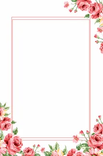 鲜花清新活动背景设计