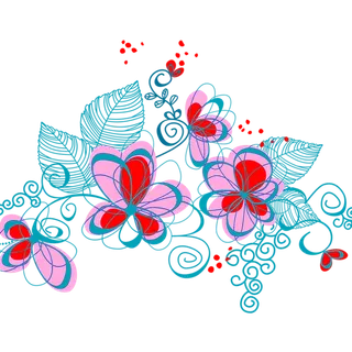 蝴蝶花枝情人节