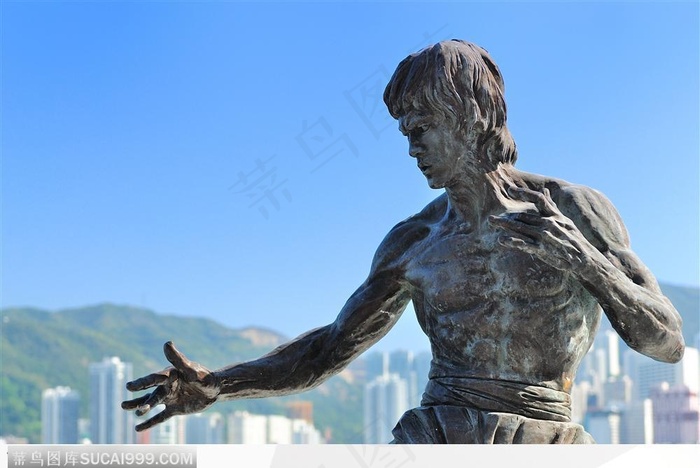 香港李小龙雕像