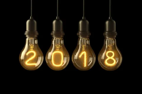 简约2018创意广告高清图片