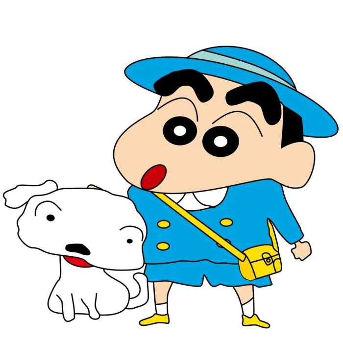蜡笔小新可爱人物免扣素材