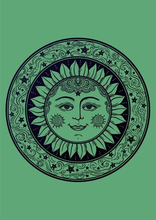 太阳神圆形魔法阵