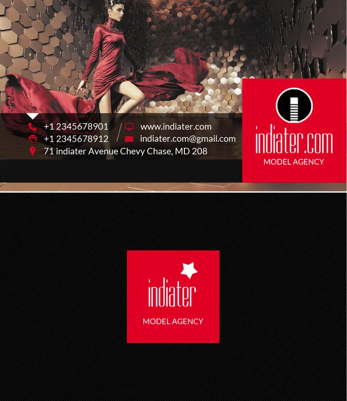 设计创造 名片psd模版下载