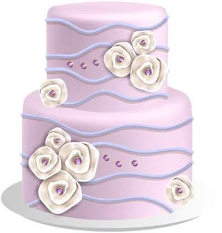 结婚蛋糕 PNG免抠
