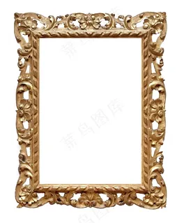 华丽金属相框图片