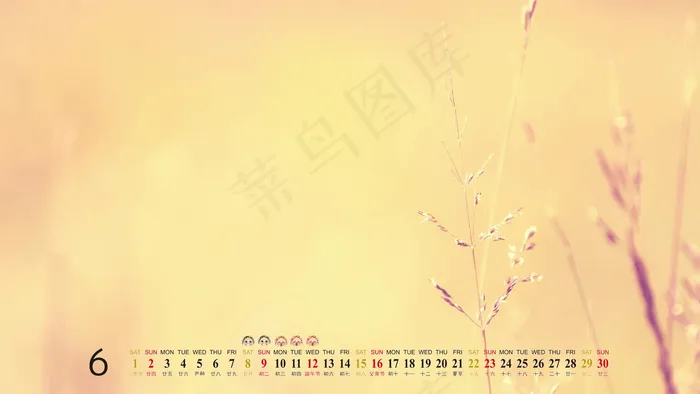 日历风景 