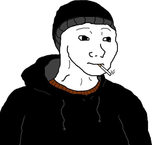 Wojak PNG 厄运图像免抠(851x810)