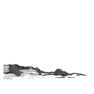 山水画素材中国风水墨画素材元素中国画