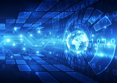 商务蓝色信息数码高科技创意背景 商务蓝色信息数码高科技创意背景