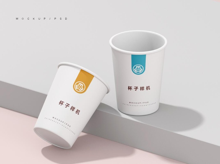 3D纸杯样机