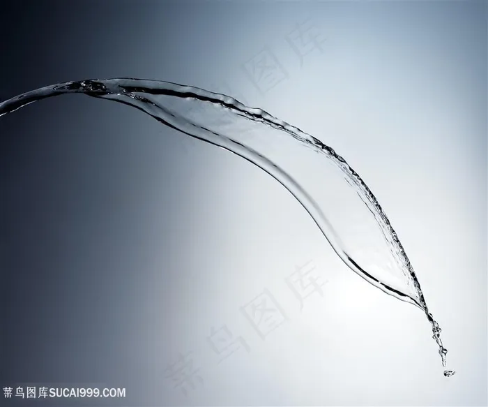 泼洒的水纹高清背景图片