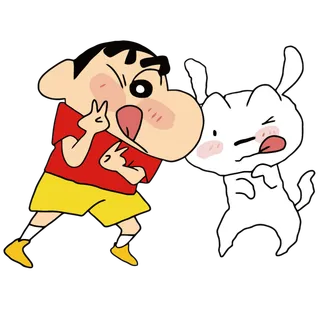 蜡笔小新可爱人物免扣素材