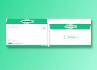 公司简洁信封