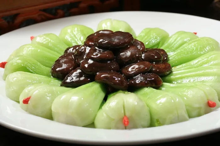香菇扒菜胆