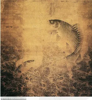 花鸟篇-鲤鱼跳龙门