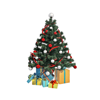 圣诞节平安夜圣诞树免扣素材圣诞元素