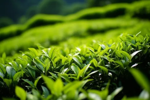 茶叶种植园摄影图 茶叶种植园摄影图