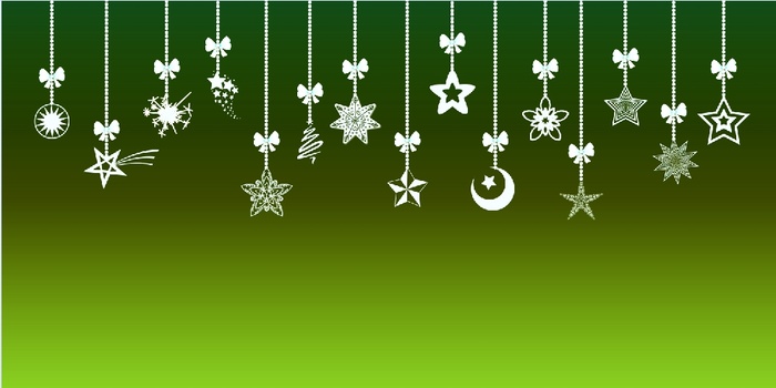 圣诞节冬天风景背景