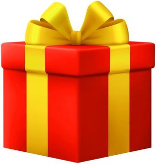 红色礼盒 PNG免抠