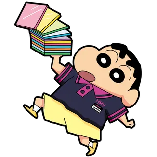 蜡笔小新可爱人物免扣素材