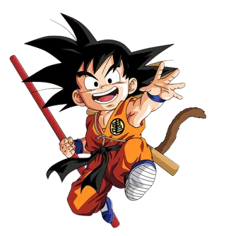 七龙珠孙悟空人物红色卡通